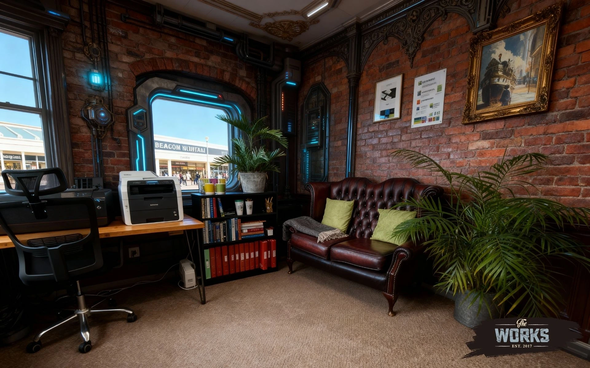 AI Generated Office Space Suite 2